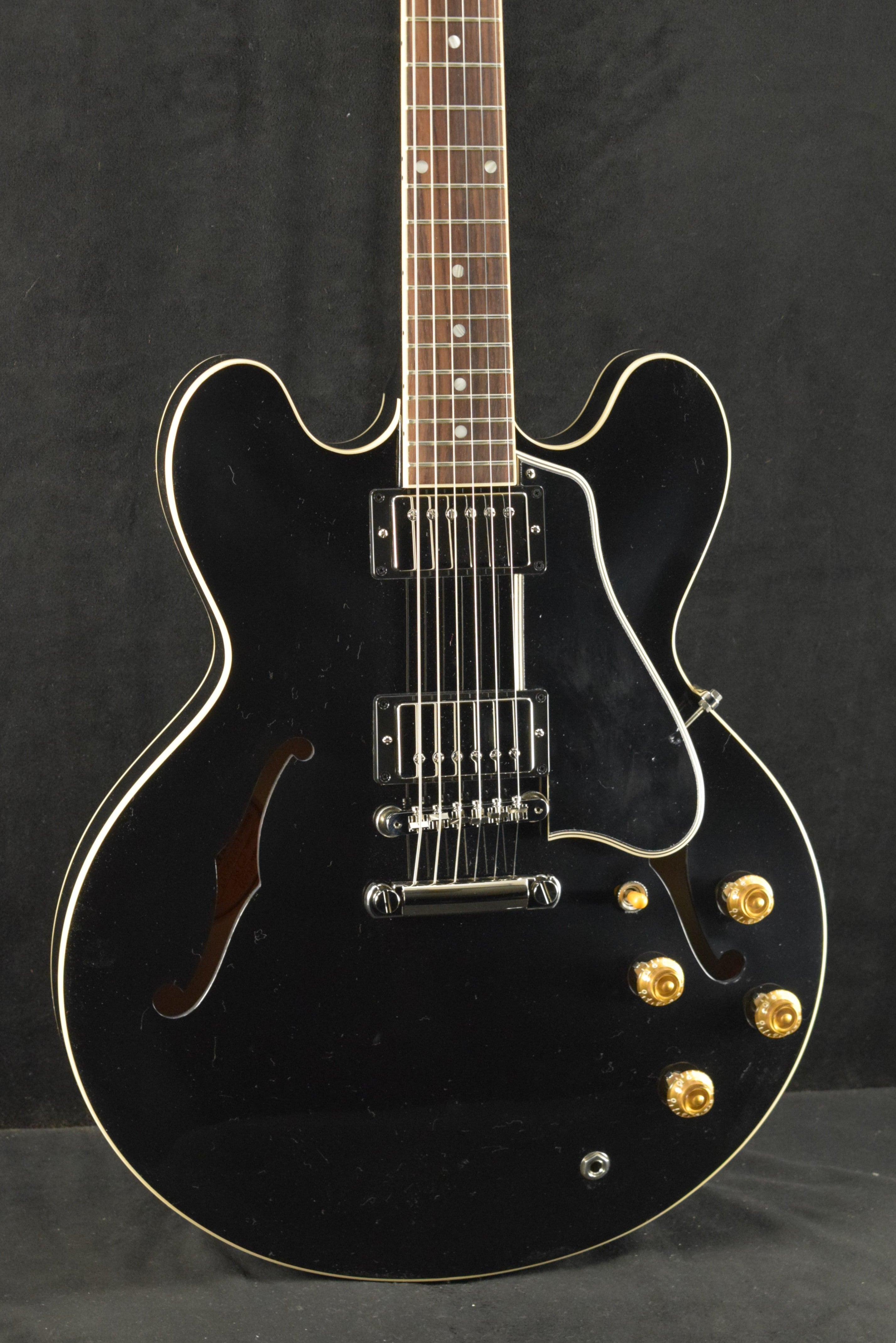 Gibson ES-335 50s Ebony – Fuller's Guitar