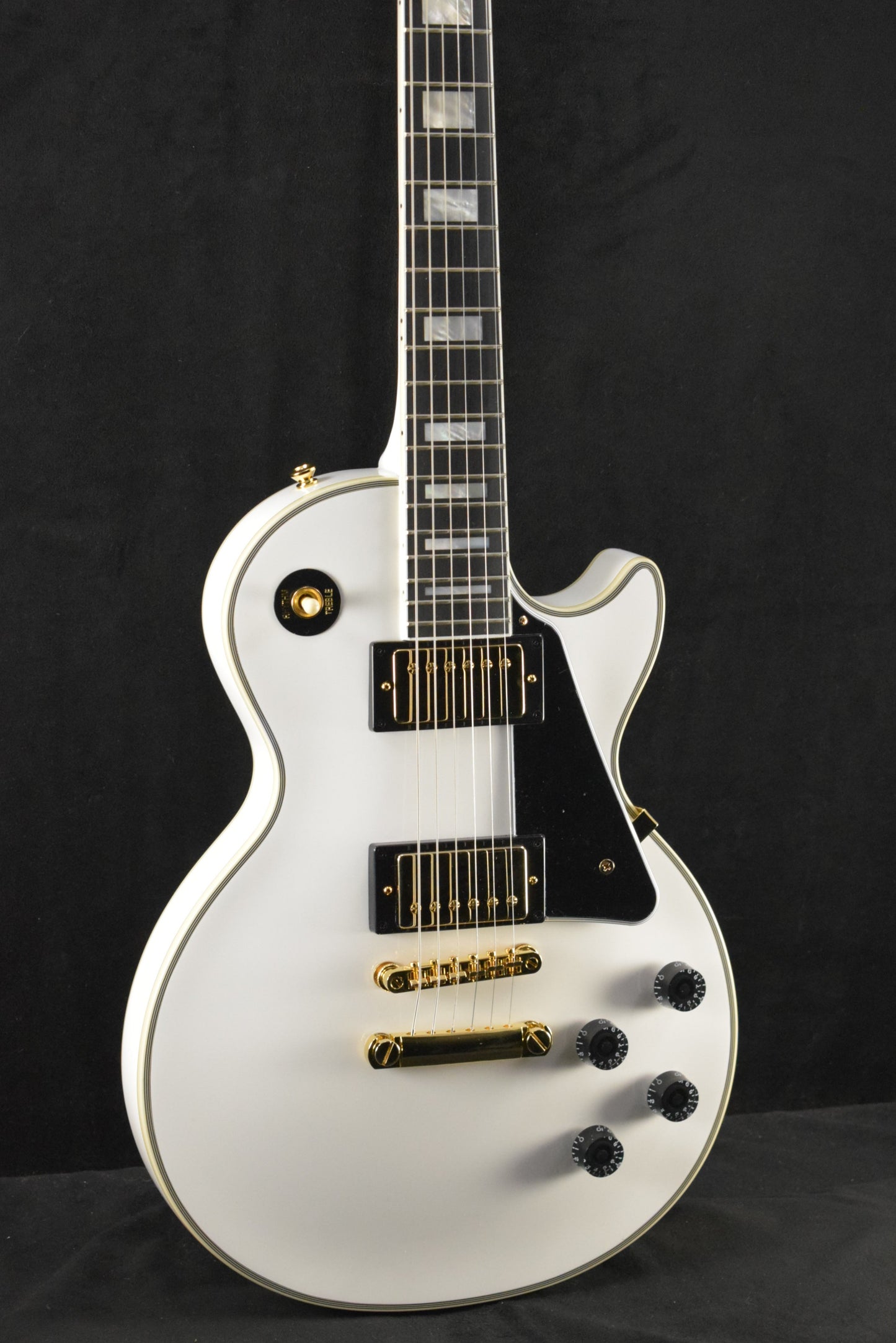 Epiphone IGC Les Paul Custom Alpine White w/ Hardshell Case