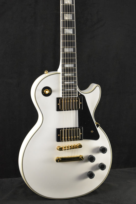 Epiphone IGC Les Paul Custom Alpine White w/ Hardshell Case