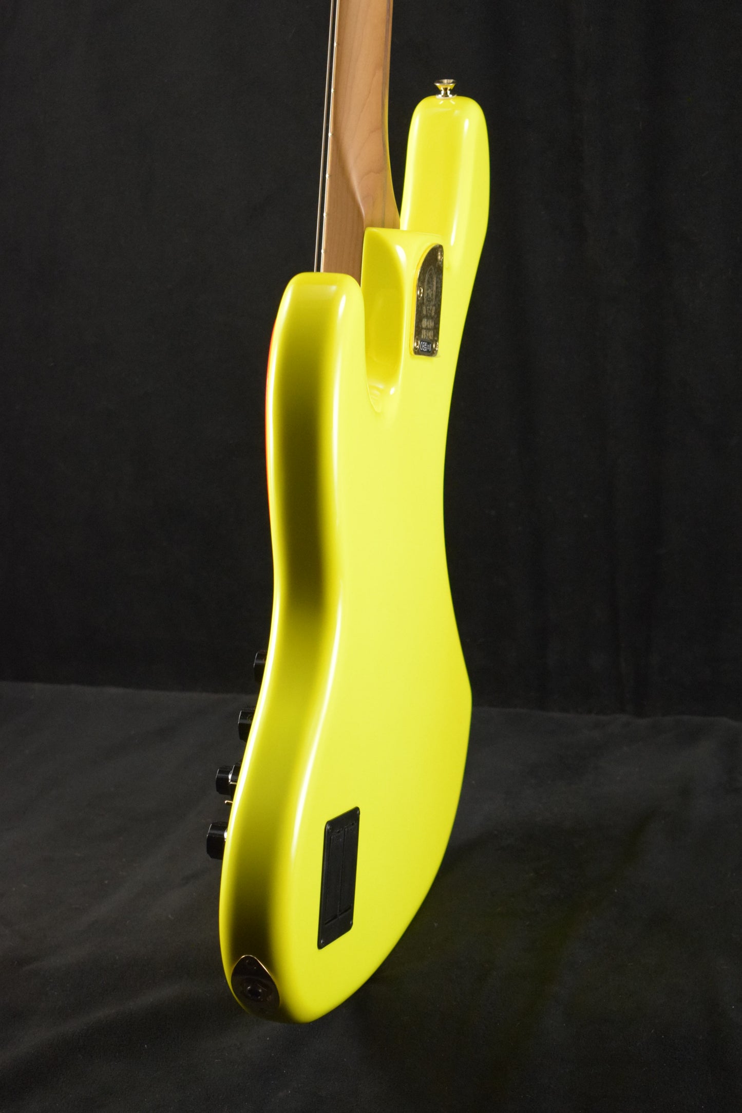Fender MonoNeon Jazz Bass V Maple Fingerboard Neon Yellow