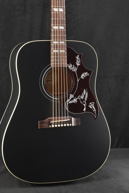 Gibson Hummingbird Special Satin Ebony w/ Premium Soft Shell Case