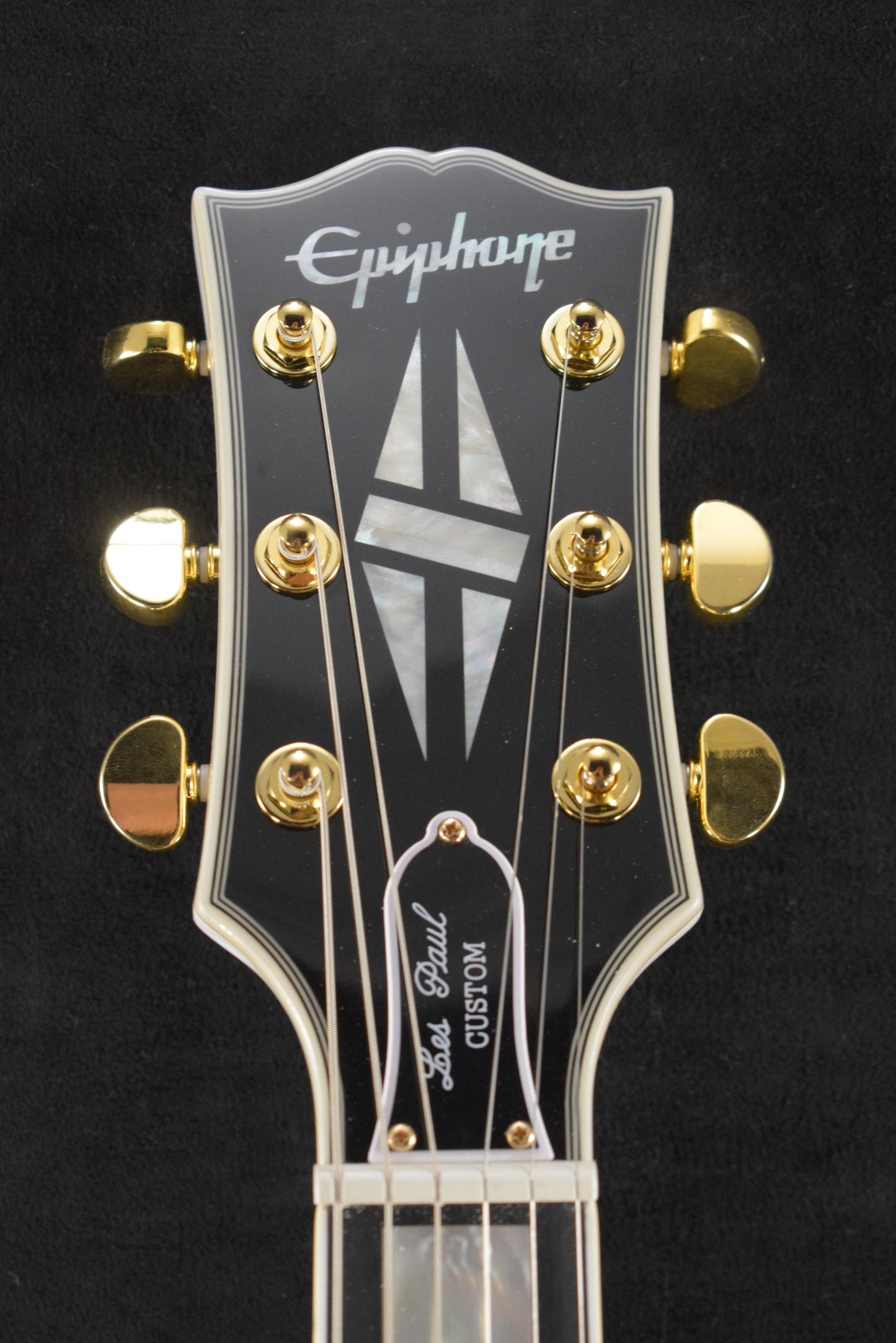 Epiphone IGC Les Paul Custom Alpine White w/ Hardshell Case