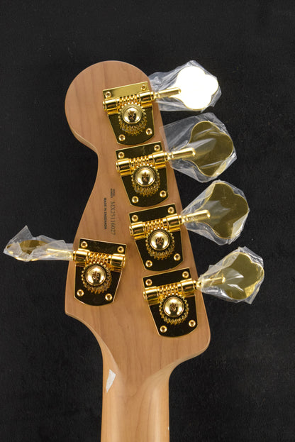 Fender MonoNeon Jazz Bass V Maple Fingerboard Neon Yellow