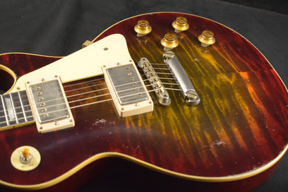 Gibson Dealer Select 1959 Les Paul Brazilian Fingerboard Bengal Burst Murphy Lab Light Aged