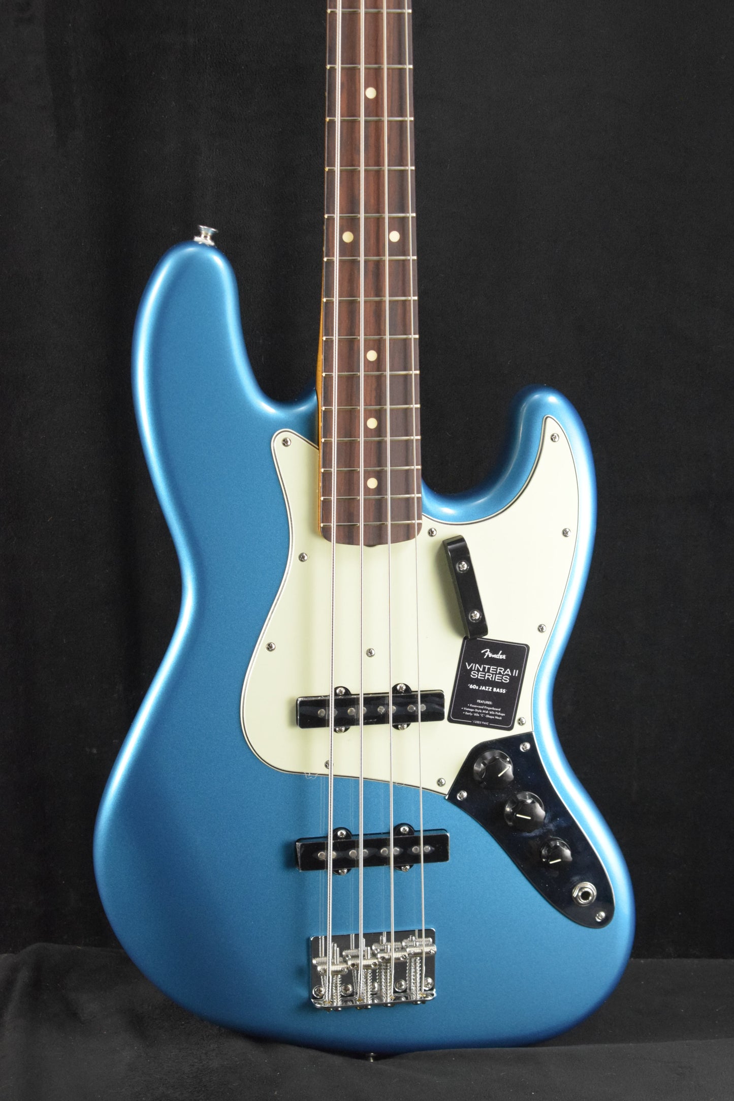 Fender Vintera® II '60s Jazz Bass Rosewood Fingerboard Lake Placid Blue