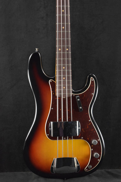 Fender James Jamerson 1962 Precision Bass 3-Tone Sunburst Rosewood Fingerboard