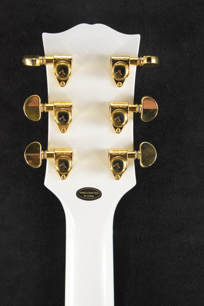 Epiphone IGC Les Paul Custom Alpine White w/ Hardshell Case