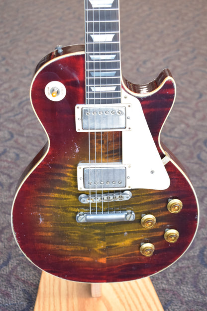 Gibson Dealer Select 1959 Les Paul Brazilian Fingerboard Bengal Burst Murphy Lab Light Aged