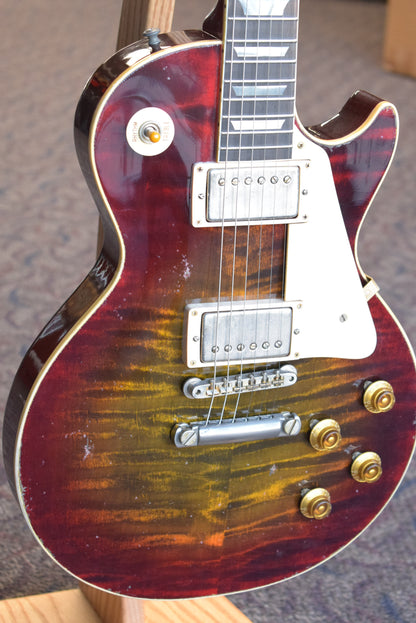 Gibson Dealer Select 1959 Les Paul Brazilian Fingerboard Bengal Burst Murphy Lab Light Aged