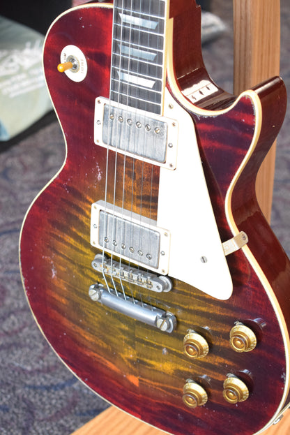 Gibson Dealer Select 1959 Les Paul Brazilian Fingerboard Bengal Burst Murphy Lab Light Aged