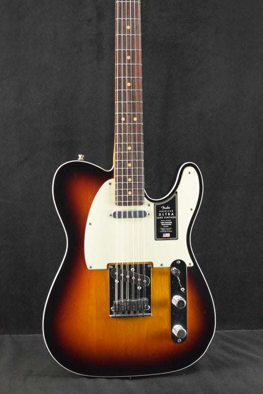 Fender American Ultra Luxe Vintage '60s Custom Telecaster Rosewood Fingerboard 3-Color Sunburst