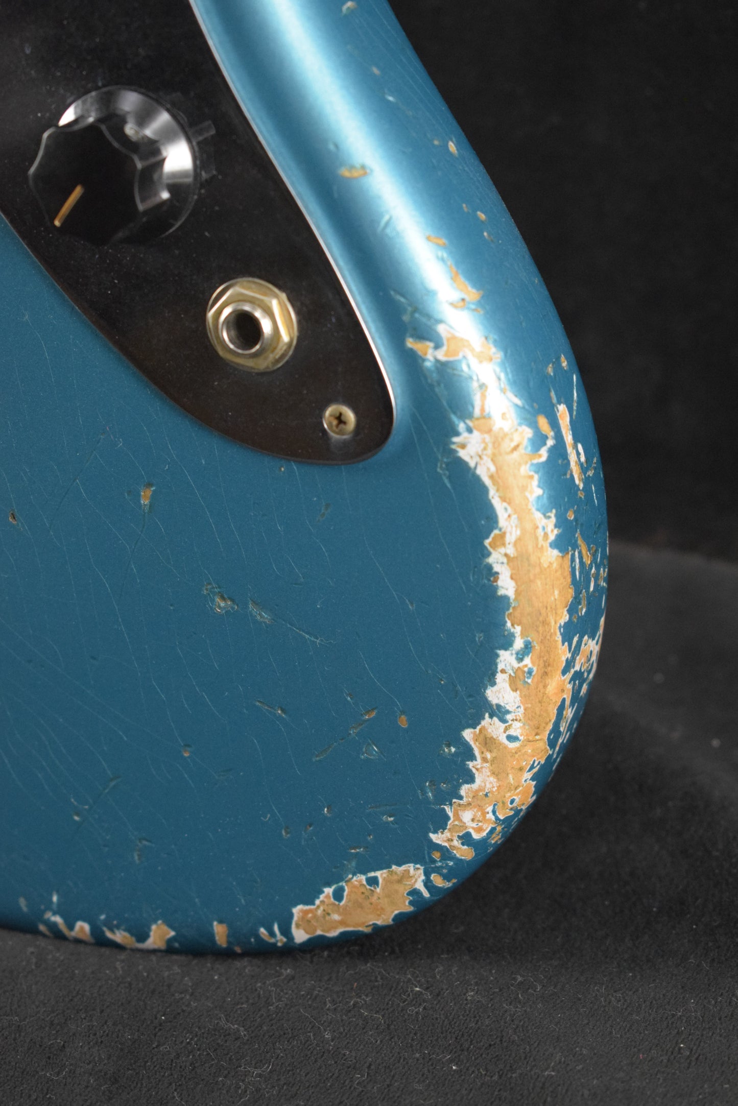 Fender Custom Shop 1965 Jaguar Heavy Relic Faded Ocean Turquoise Rosewood Fingerboard