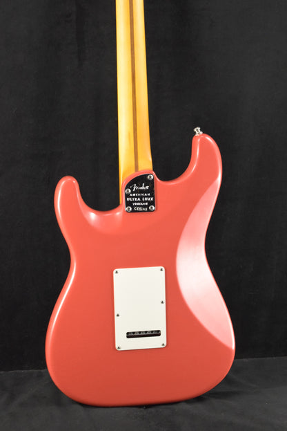 Fender American Ultra Luxe Vintage '60s Stratocaster HSS Rosewood Fingerboard Fiesta Red