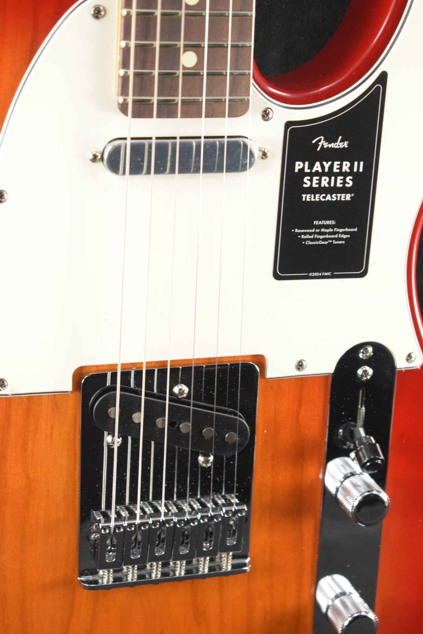 Fender Player II Telecaster Aged Cherry Burst Rosewood Fingerboard