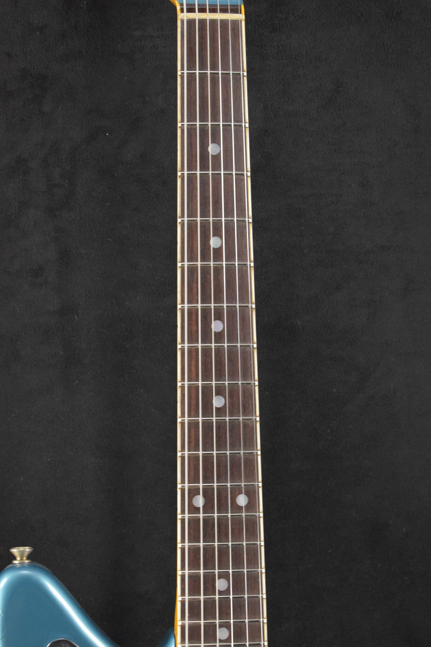 Fender Custom Shop 1965 Jaguar Heavy Relic Faded Ocean Turquoise Rosewood Fingerboard