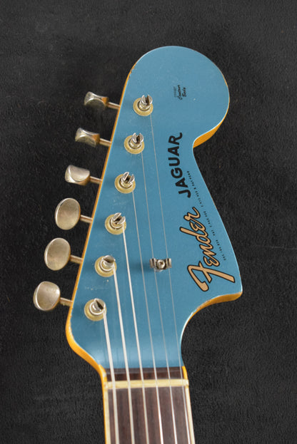 Fender Custom Shop 1965 Jaguar Heavy Relic Faded Ocean Turquoise Rosewood Fingerboard