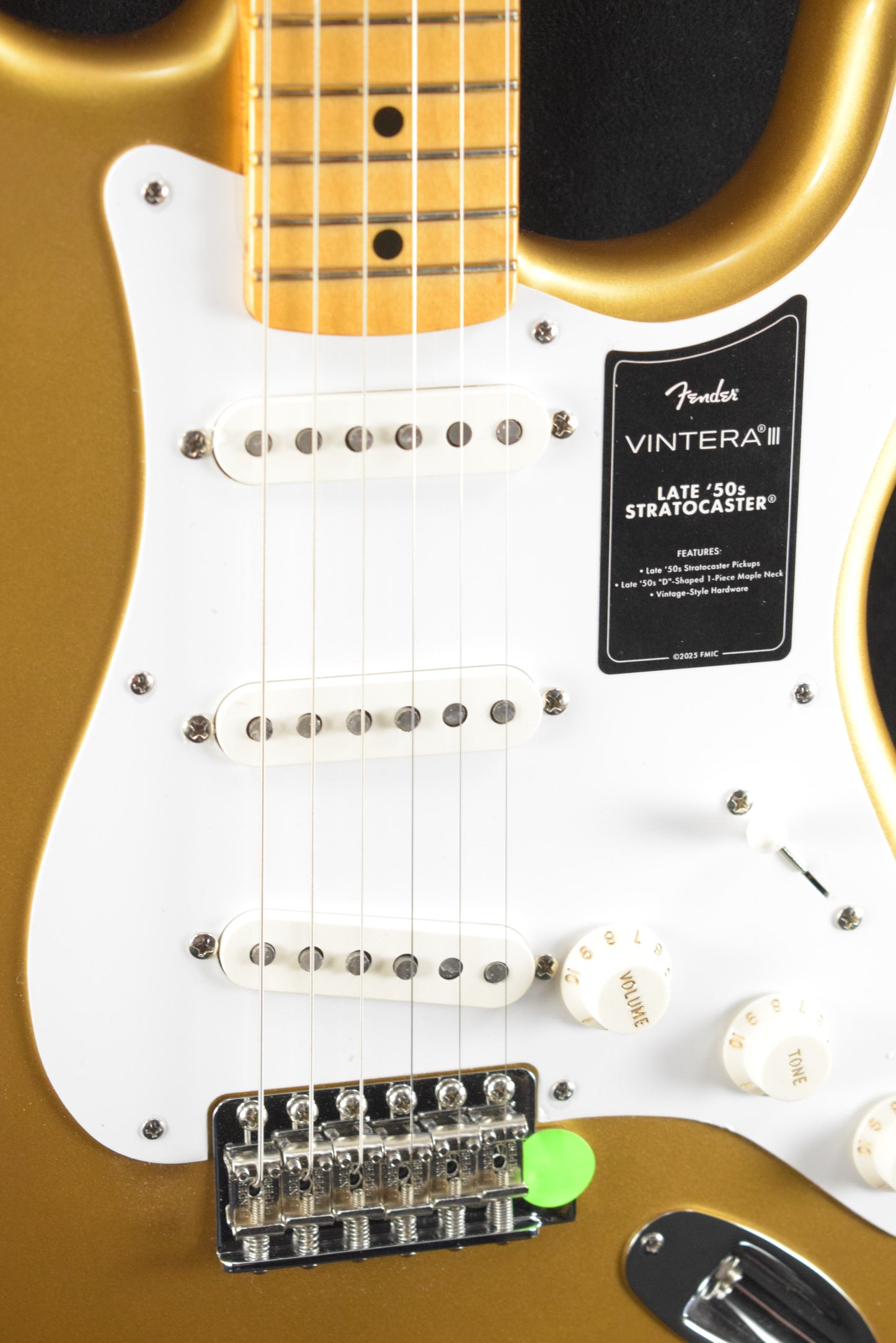 Fender Vintera III Late '50s Stratocaster Aztec Gold Maple Fingerboard