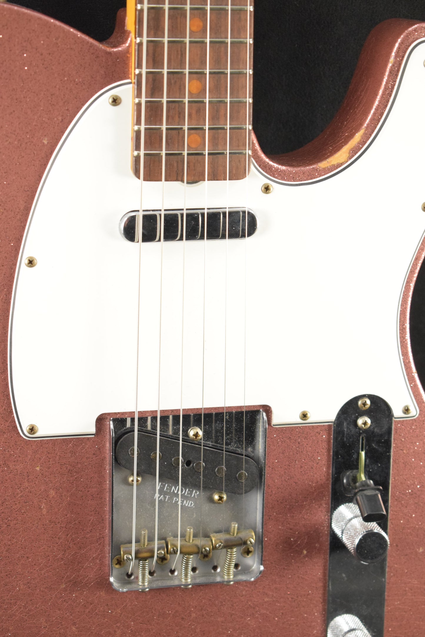Fender Custom Shop Limited Edition '61 Telecaster Relic Aged Champagne Sparkle