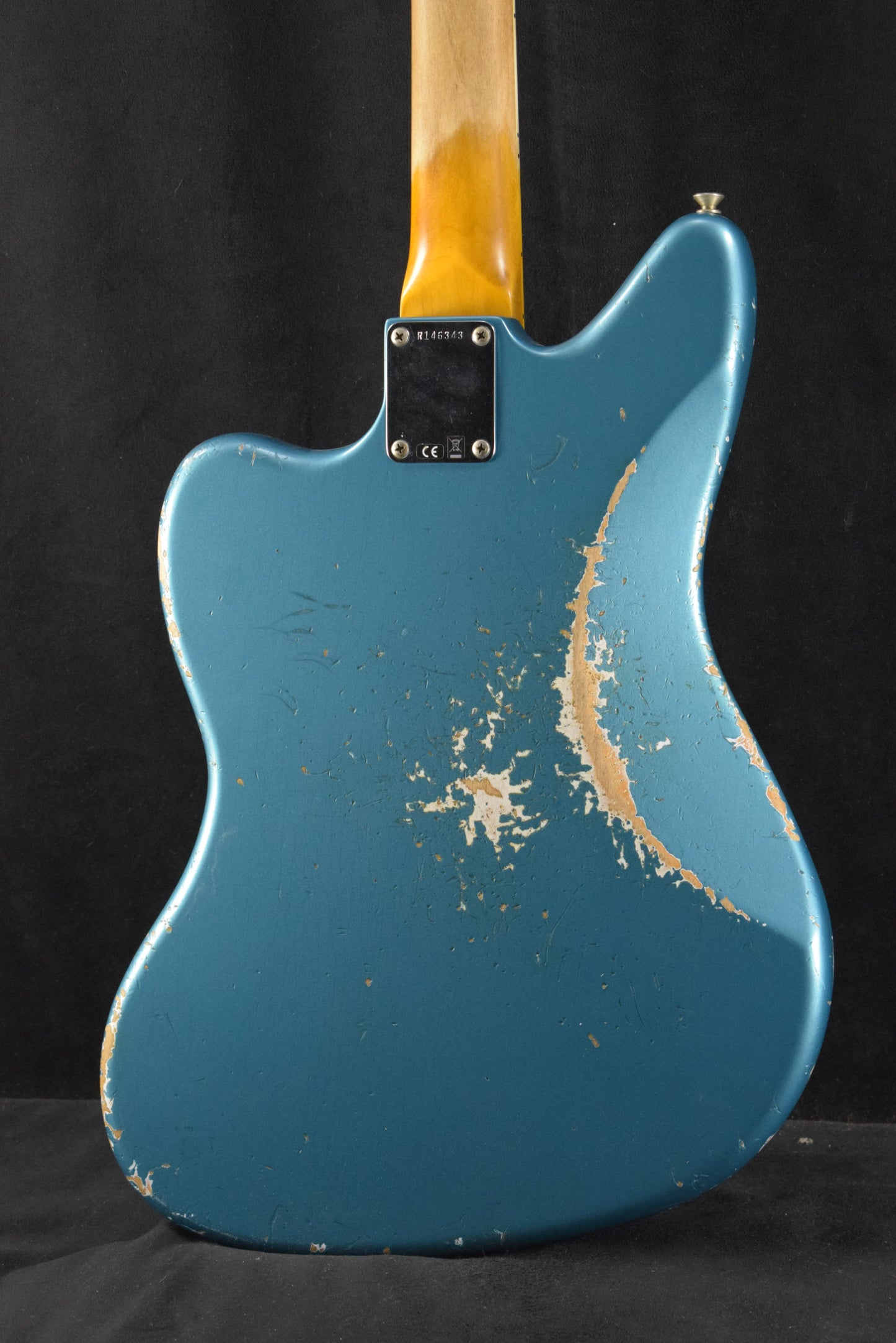 Fender Custom Shop 1965 Jaguar Heavy Relic Faded Ocean Turquoise Rosewood Fingerboard