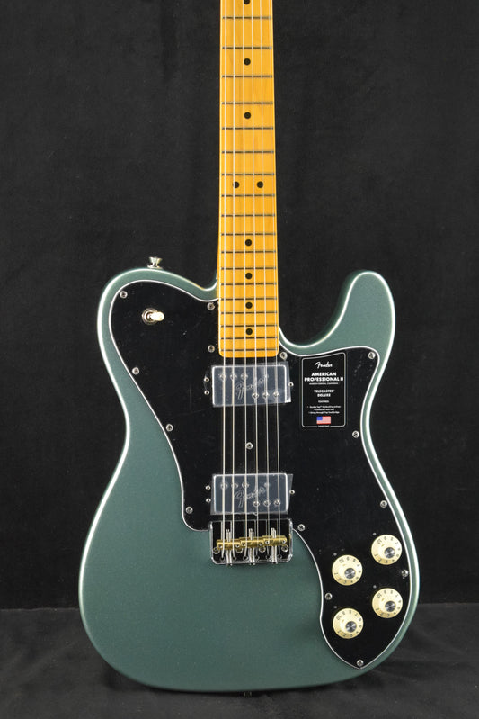 Fender American Professional II Telecaster Deluxe Maple Fingerboard Mystic Surf Green