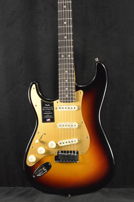 Fender American Ultra II Stratocaster Left-Hand Ultraburst Ebony Fingerboard