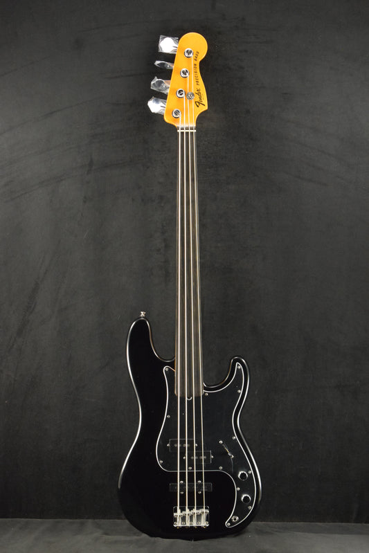 Fender Tony Franklin Fretless Precision Bass Ebony Fingerboard Black