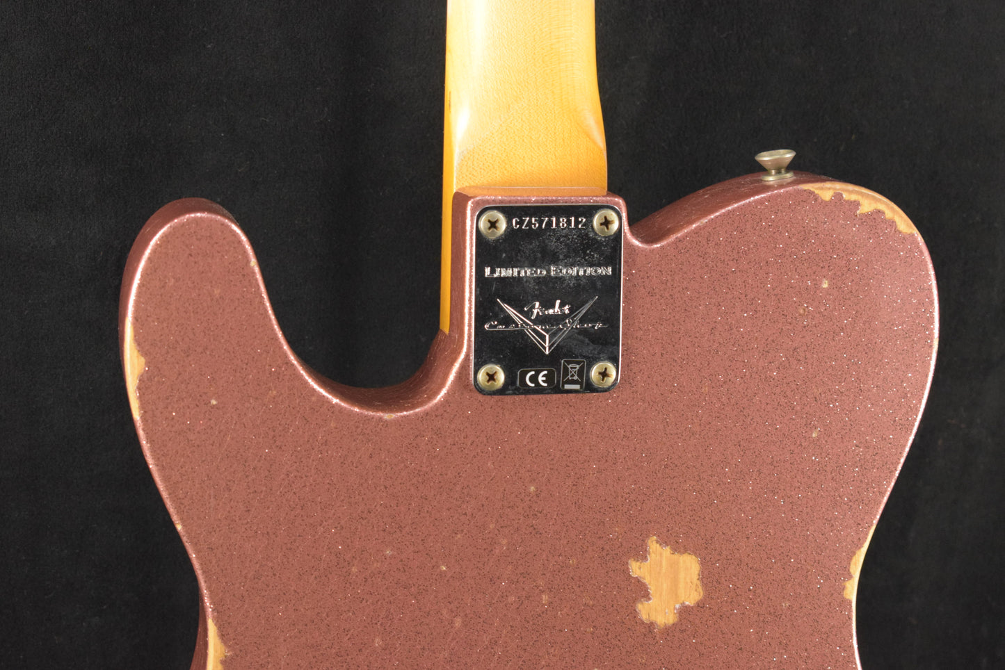 Fender Custom Shop Limited Edition '61 Telecaster Relic Aged Champagne Sparkle