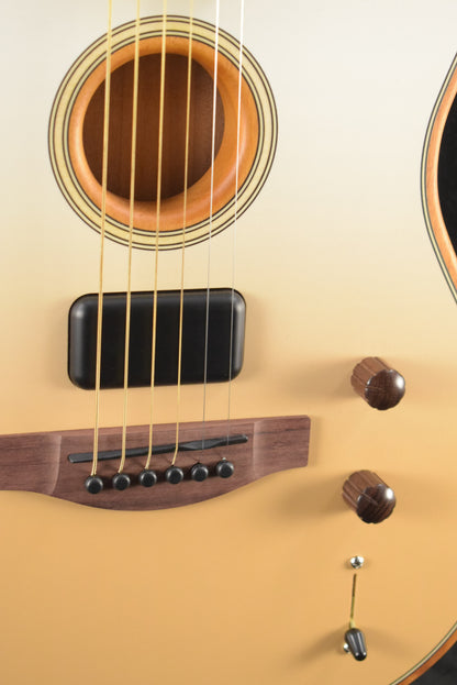 Fender FINNEAS Signature Acoustasonic Player Telecaster with Bag Cappuccino Fade