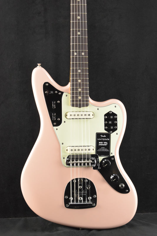 Fender Vintera III Mid '60s Jaguar Shell Pink Rosewood Fingerboard