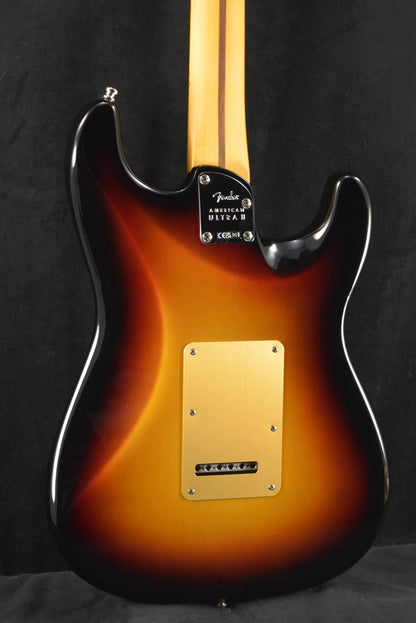 Fender American Ultra II Stratocaster Left-Hand Ultraburst Ebony Fingerboard