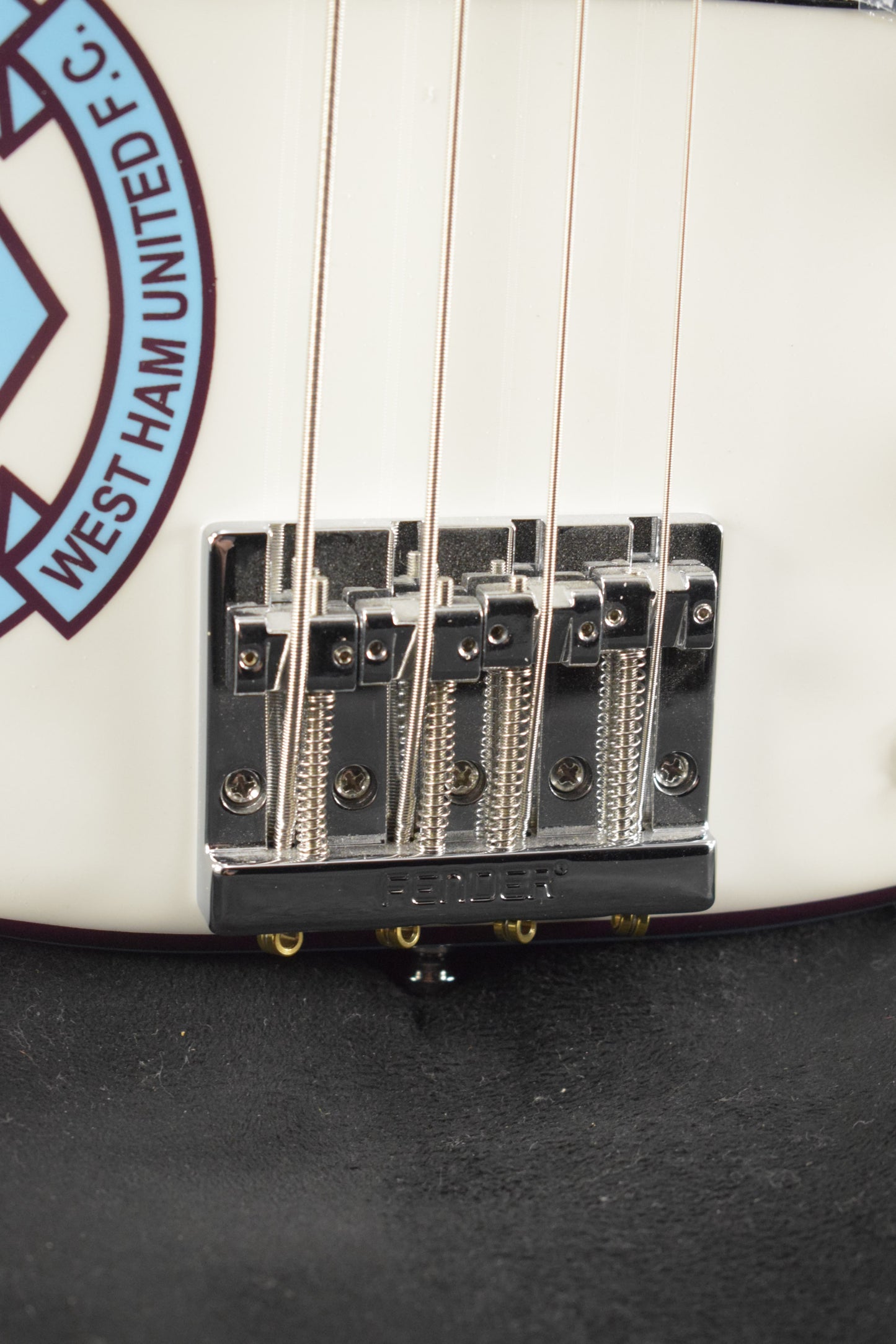 Fender Steve Harris Precision Bass Olympic White Maple Fingerboard