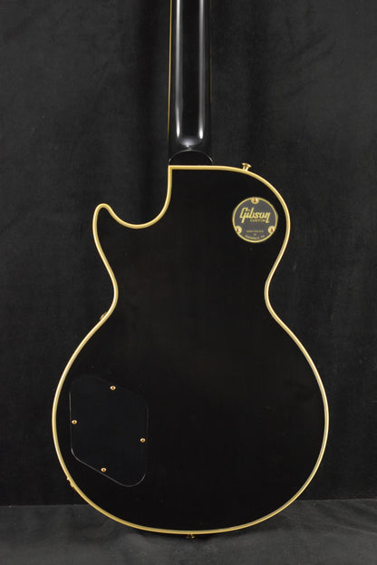 Gibson Custom Shop Les Paul Custom Chambered Body Slim Neck 3 Pickup Ebony VOS