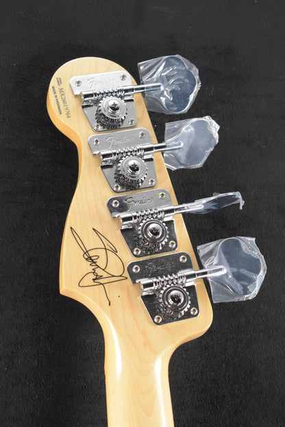 Fender Steve Harris Precision Bass Olympic White Maple Fingerboard