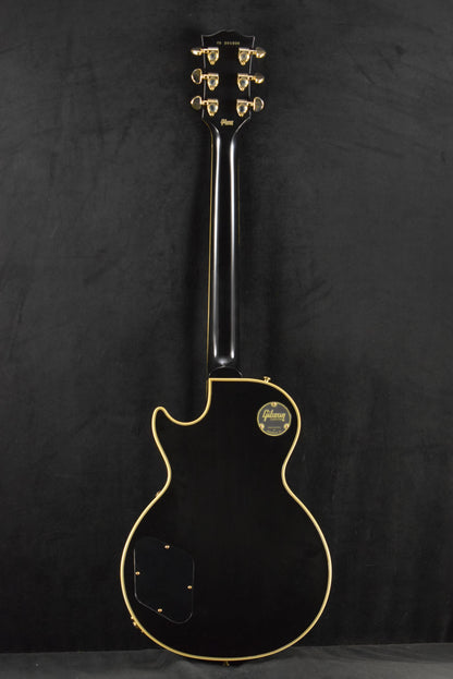 Gibson Custom Shop Les Paul Custom Chambered Body Slim Neck 3 Pickup Ebony VOS