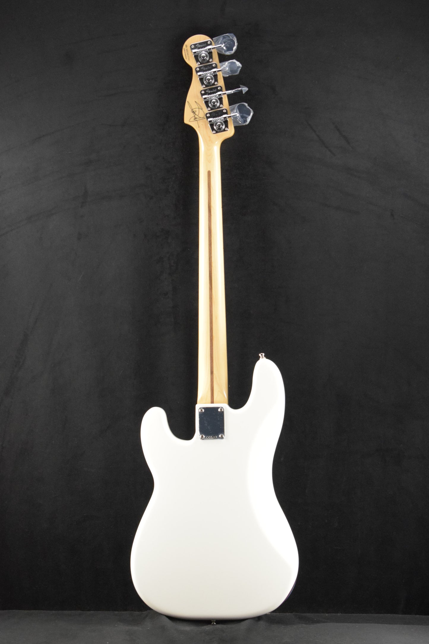 Fender Steve Harris Precision Bass Olympic White Maple Fingerboard