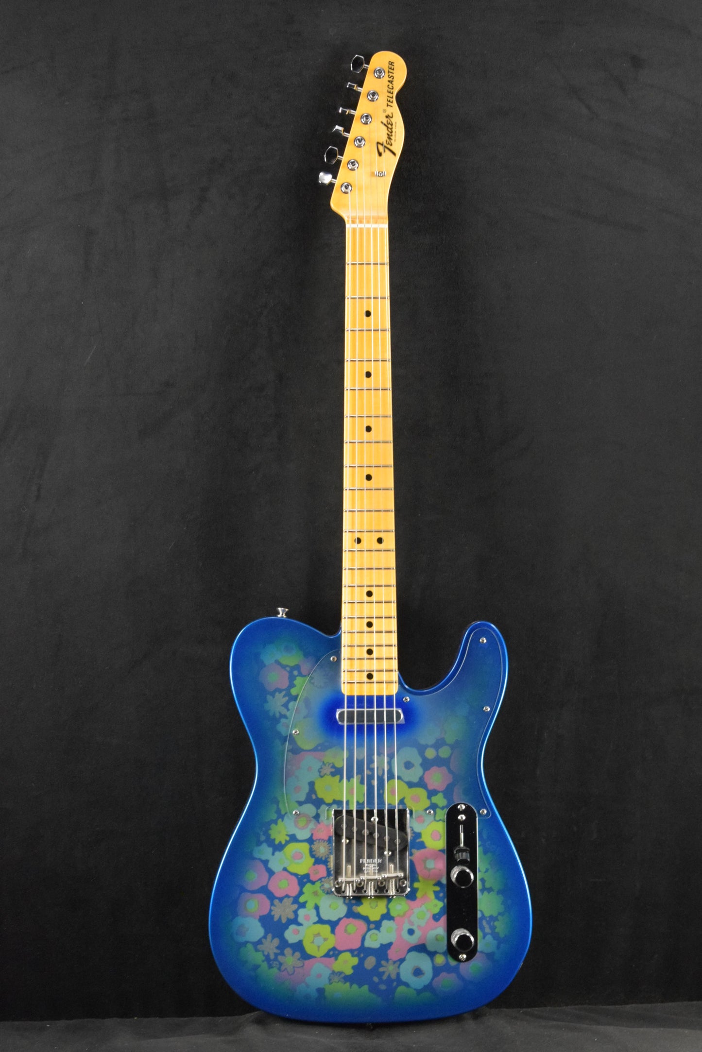 Fender Vintage Custom '68 Telecaster NOS Blue Flower Maple Fingerboard