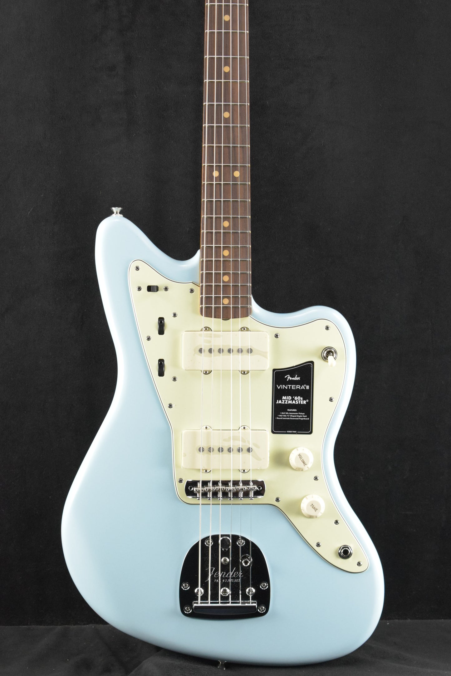 Fender Vintera III Mid '60s Jazzmaster Sonic Blue Rosewood Fingerboard