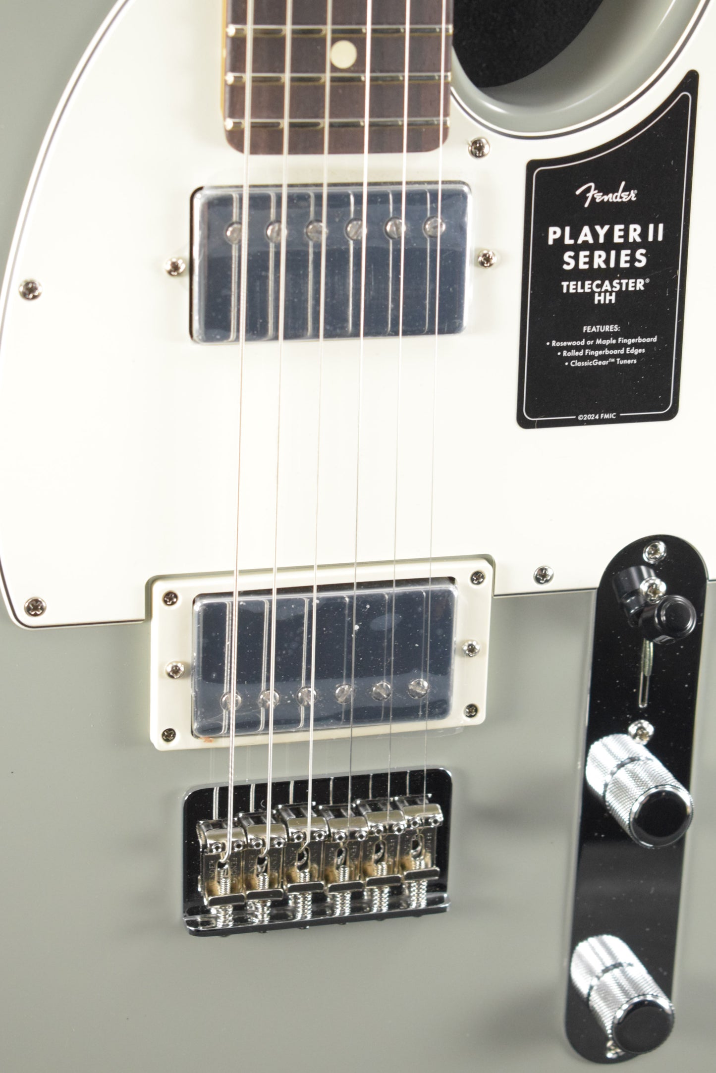 Fender Player II Telecaster HH Cactus Gray Rosewood Fingerboard