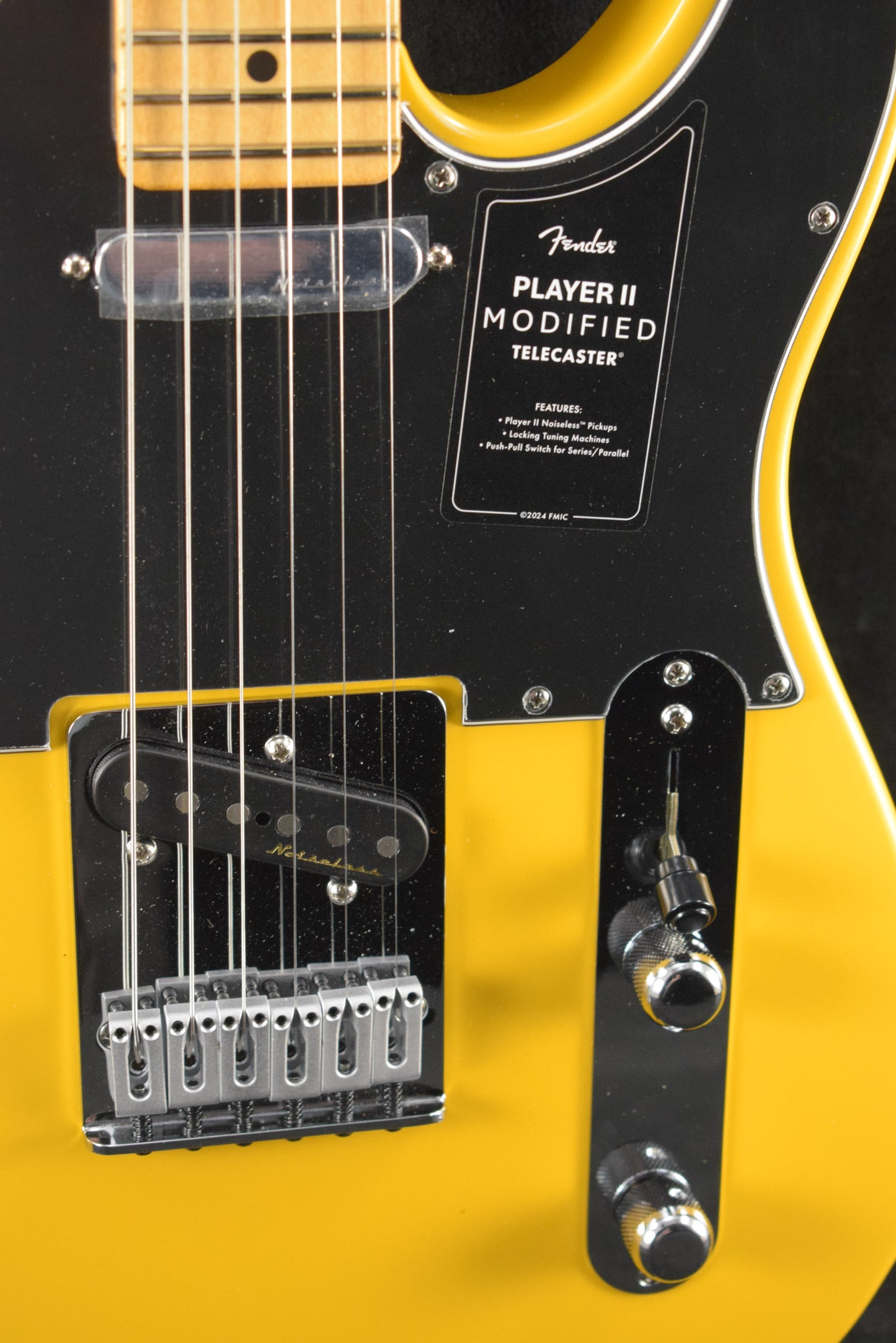 Fender Player II Modified Telecaster Sunshine Yellow Maple Fingerboard