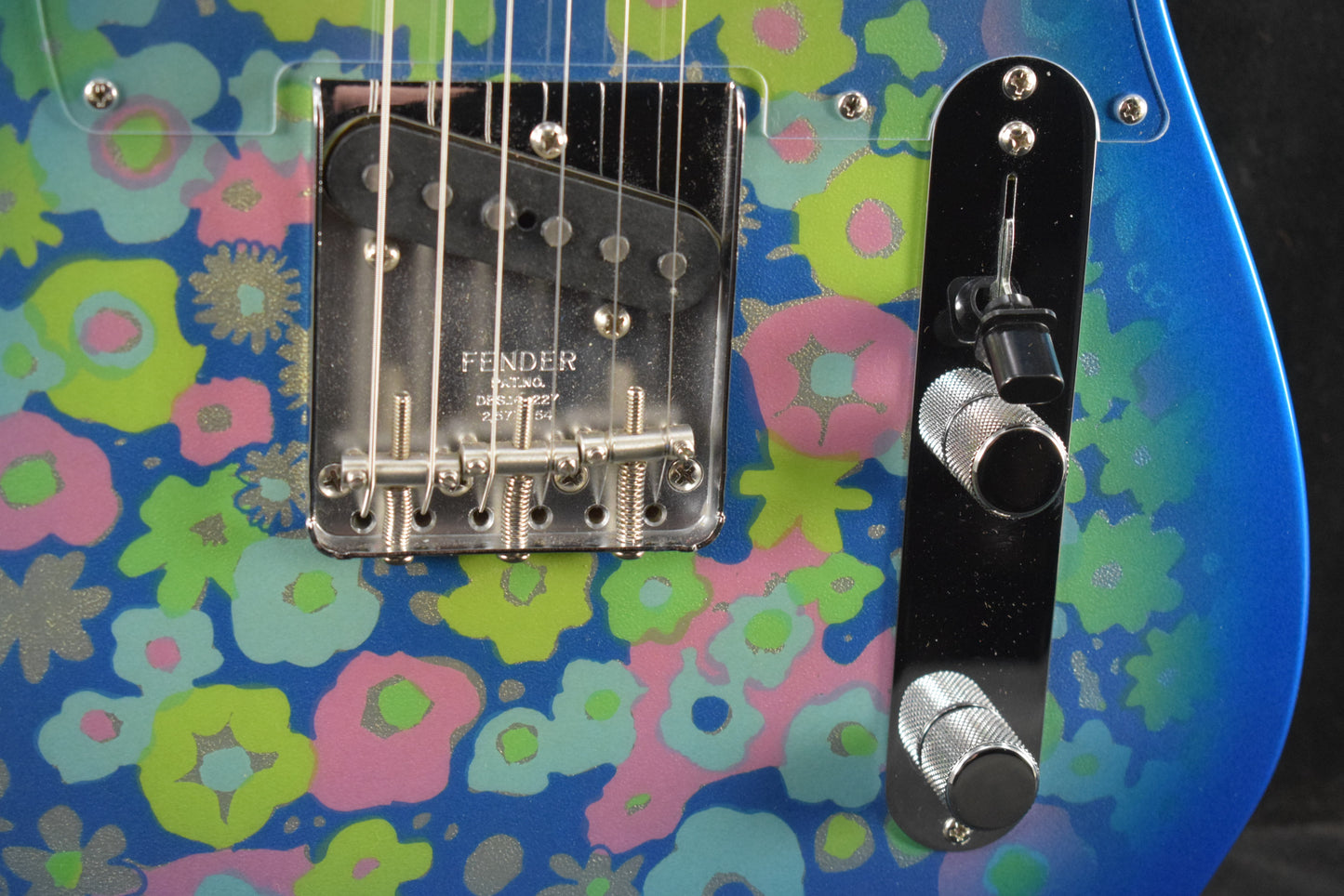 Fender Vintage Custom '68 Telecaster NOS Blue Flower Maple Fingerboard