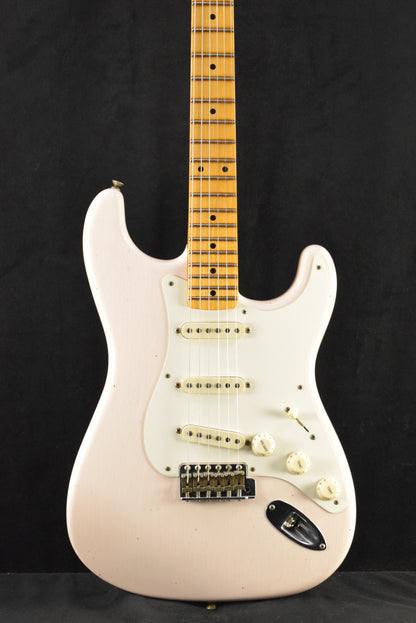 Fender '56 Strat Journeyman Relic Super Faded Aged Shell Pink w/"Bone-Tone" Pickups