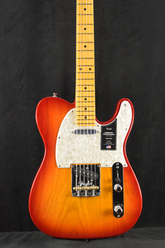 Fender American Professional Telecaster Aged Cherry Burst Maple Fingerboard