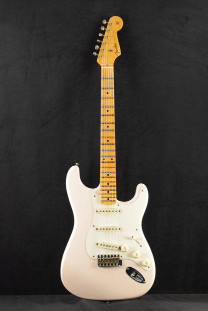 Fender '56 Strat Journeyman Relic Super Faded Aged Shell Pink w/"Bone-Tone" Pickups