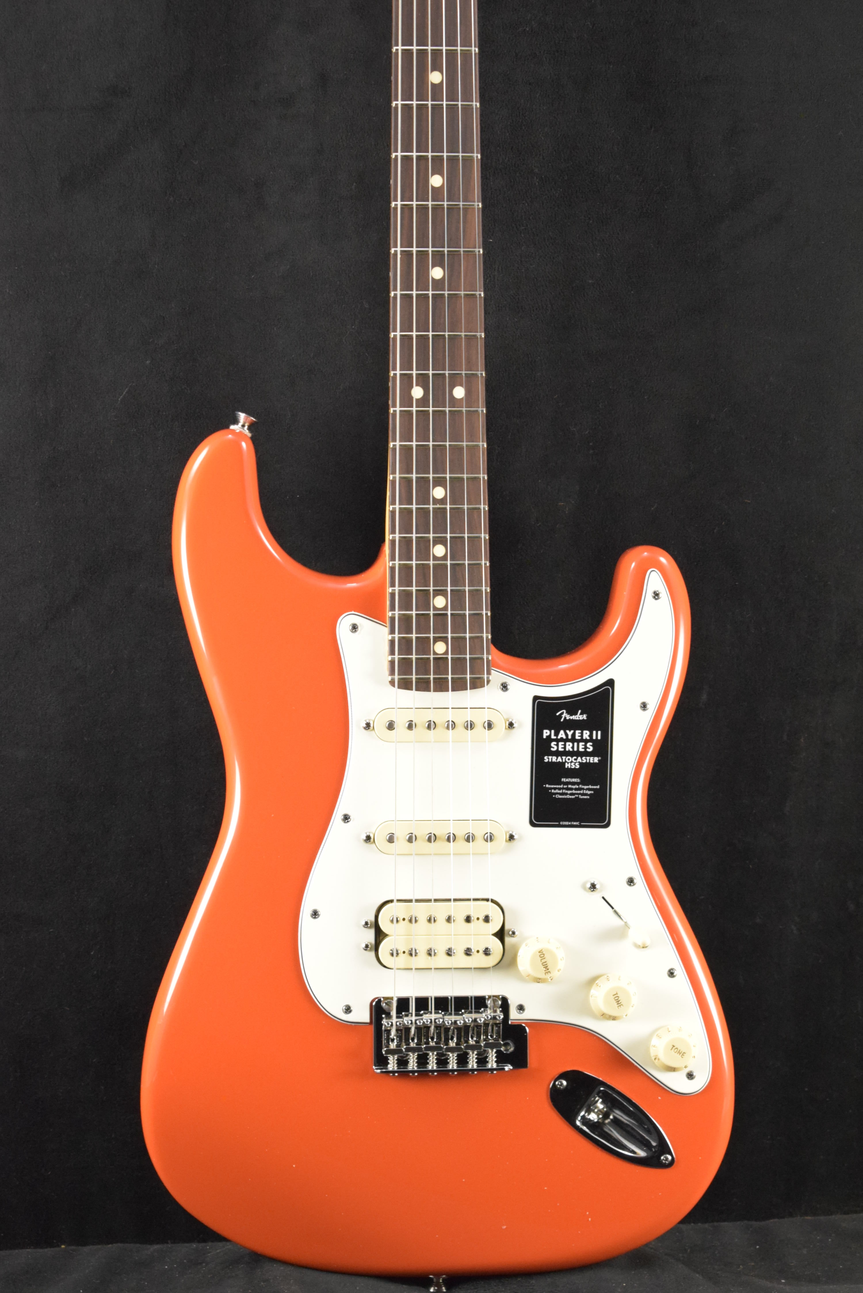 Fender Player II Stratocaster HSS Rallye Orange Rosewood