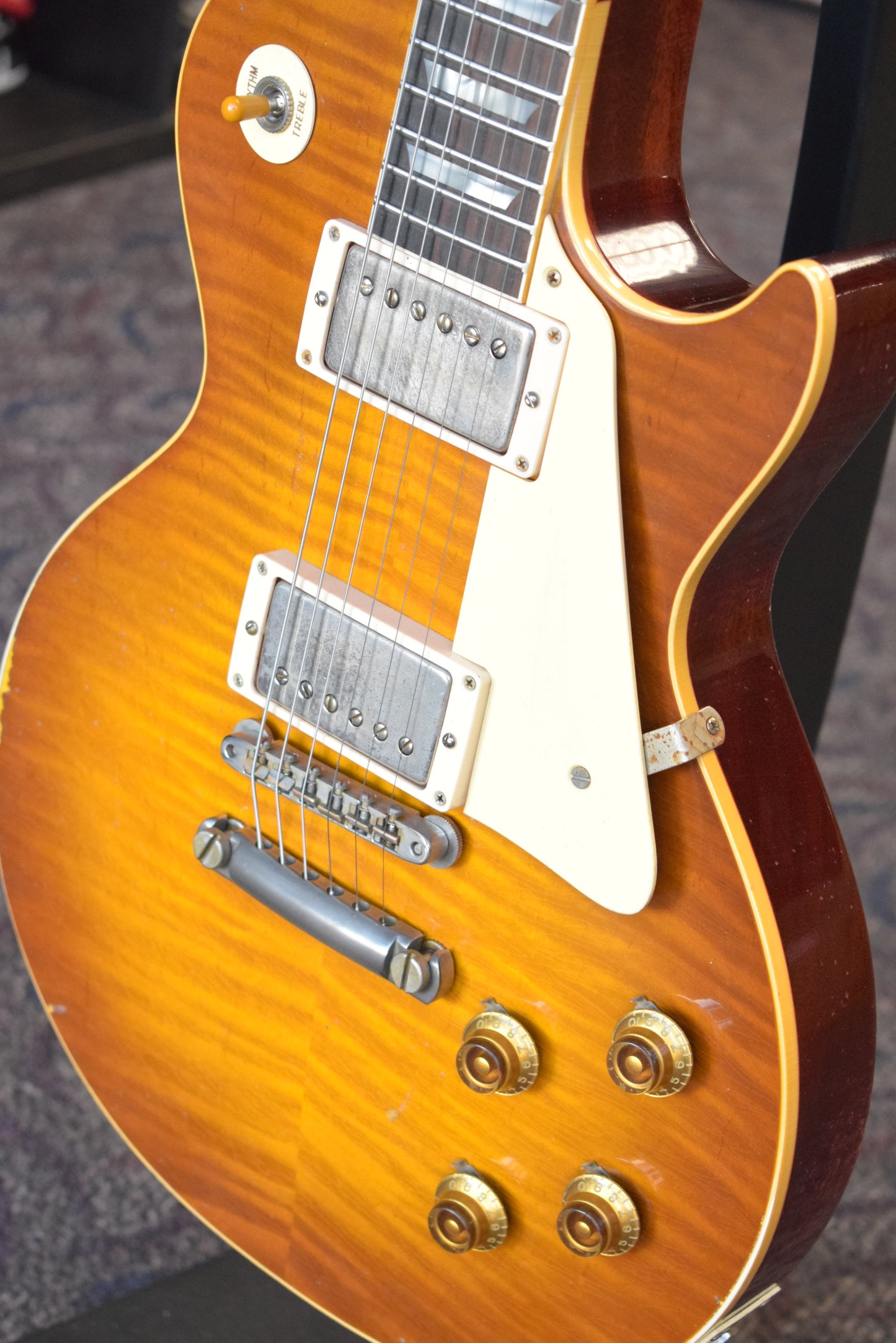 Gibson Dealer Select 1959 Les Paul Brazilian Fingerboard Dirty Lemon Burst Murphy Lab Light Aged