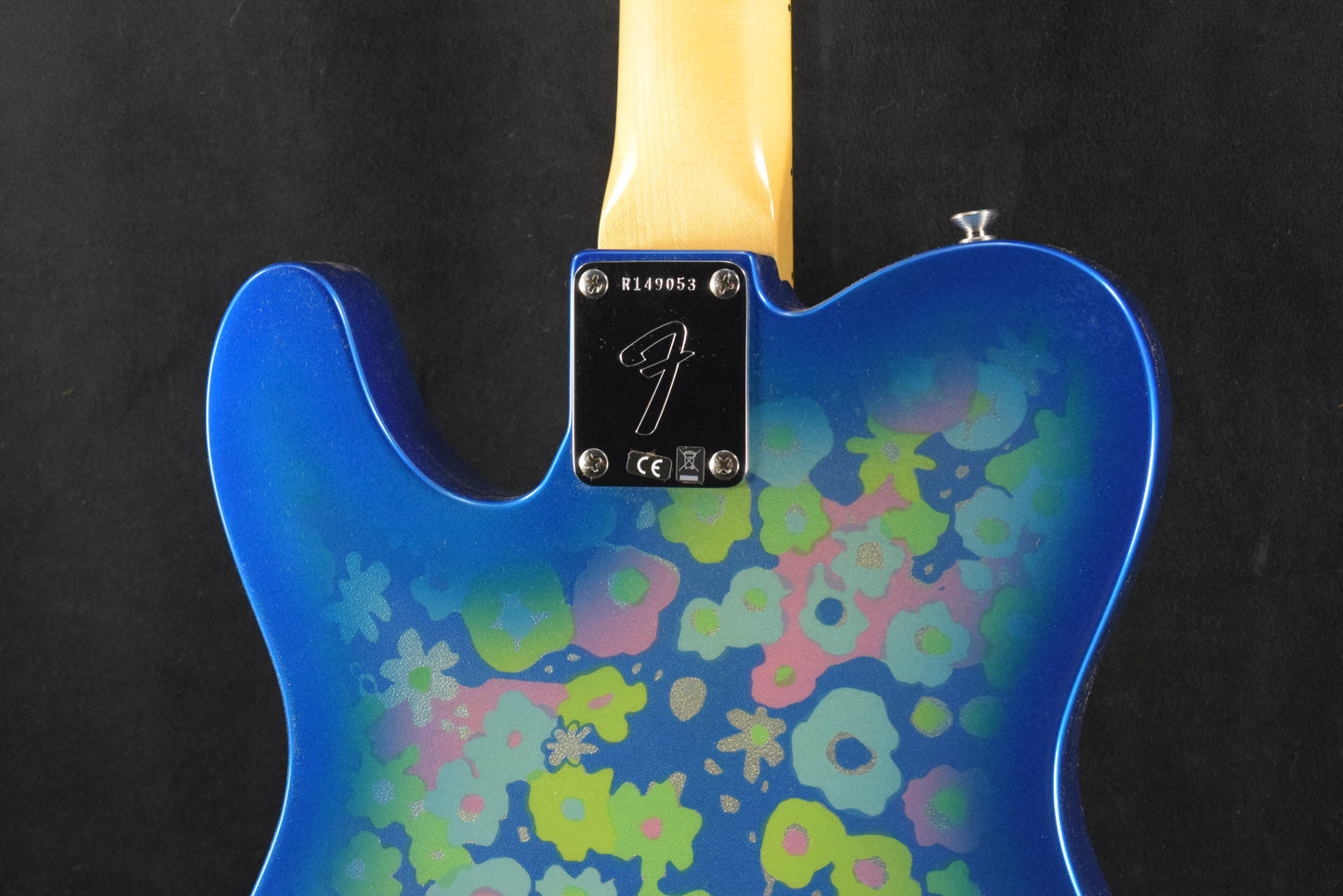 Fender Vintage Custom '68 Telecaster NOS Blue Flower Maple Fingerboard