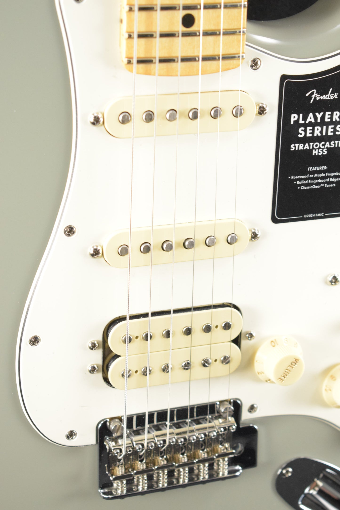Fender Player II Stratocaster HSS Cactus Gray Maple Fingerboard