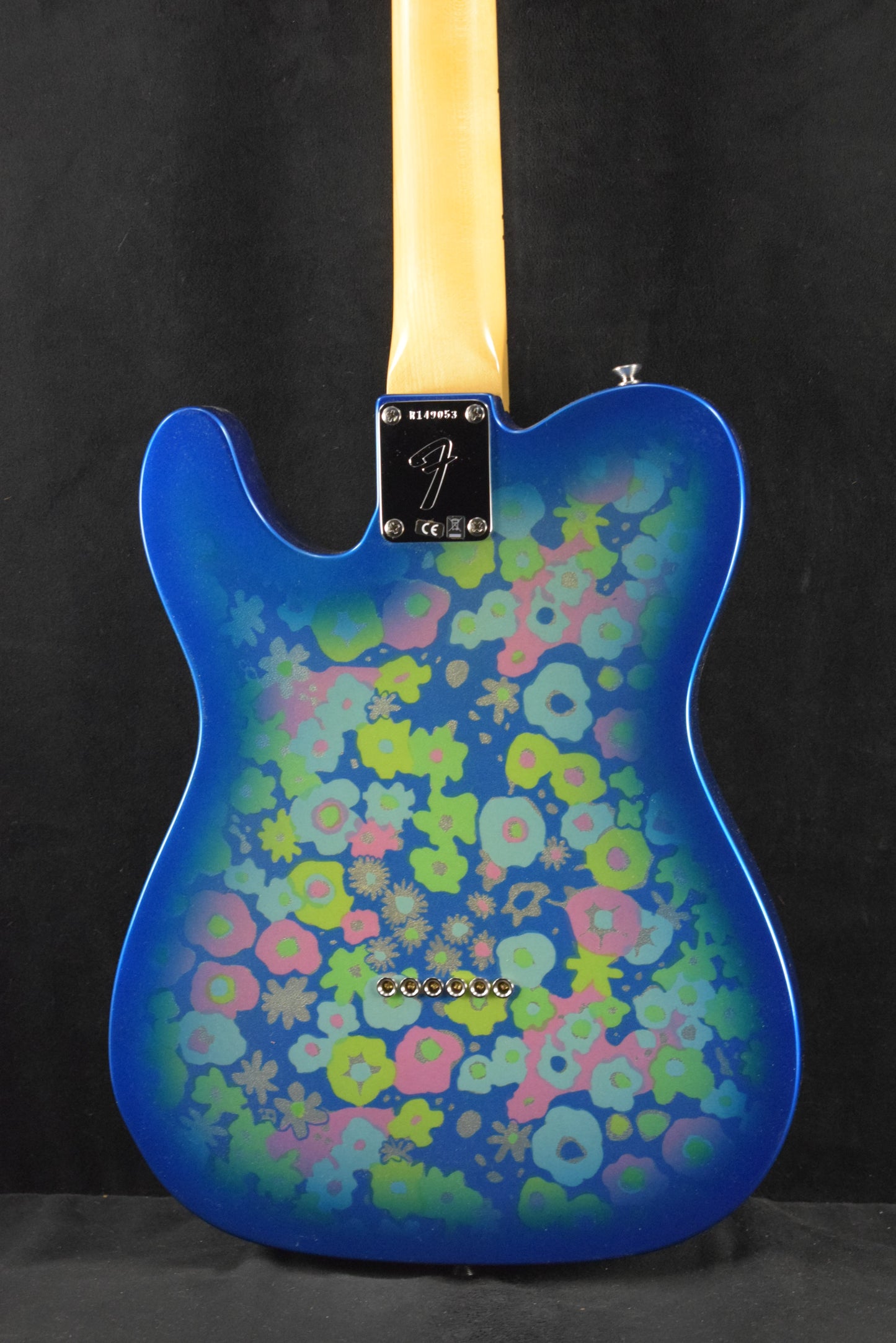 Fender Vintage Custom '68 Telecaster NOS Blue Flower Maple Fingerboard