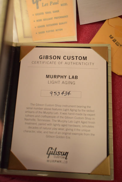 Gibson Dealer Select 1959 Les Paul Brazilian Fingerboard Dirty Lemon Burst Murphy Lab Light Aged
