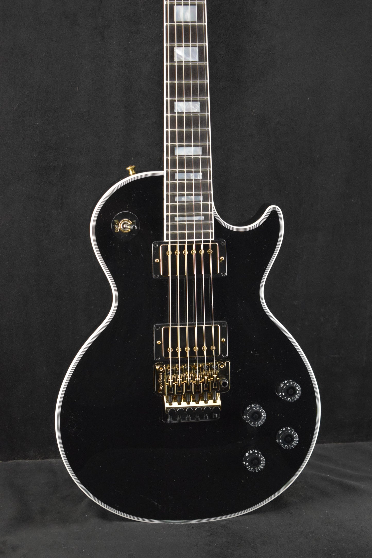 Gibson Custom Shop Les Paul Axcess Custom w/ Ebony Fingerboard Floyd Rose Gloss Ebony